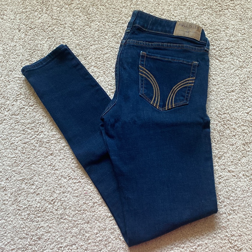 Hollister Dark Wash Jeans Size 3 Waist 26 Length 29